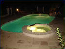 La piscine la nuit